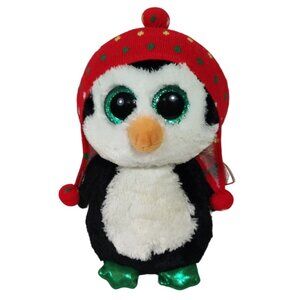 Ty Beanie Boos Freeze Penguin Plush Black White Stuffed Animal 2015 Hang Tag